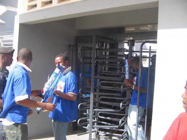 Pedestrian Throughput Turnstile Calculation