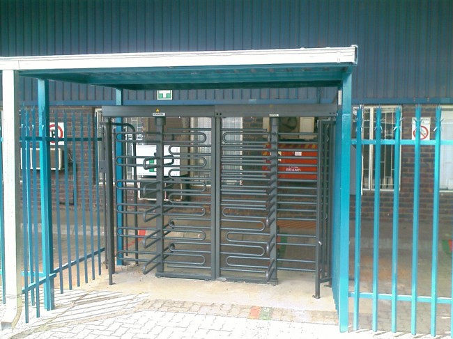 security turnstiles for industry