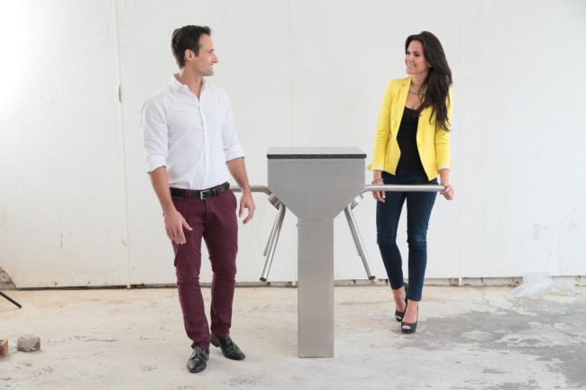 industrial turnstile gate