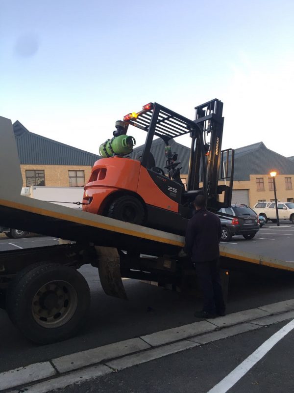 New 2.5 ton forklift for WC Branch Turnstar