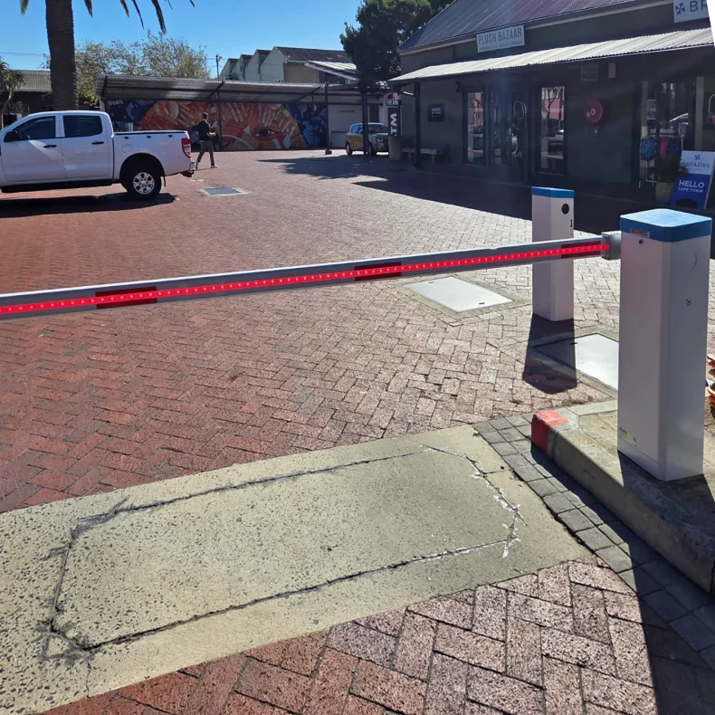 Velocity Nitro installed at parking area.